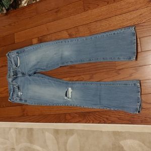 American Eagle skinny kick stretch jean. Size 8 extra long